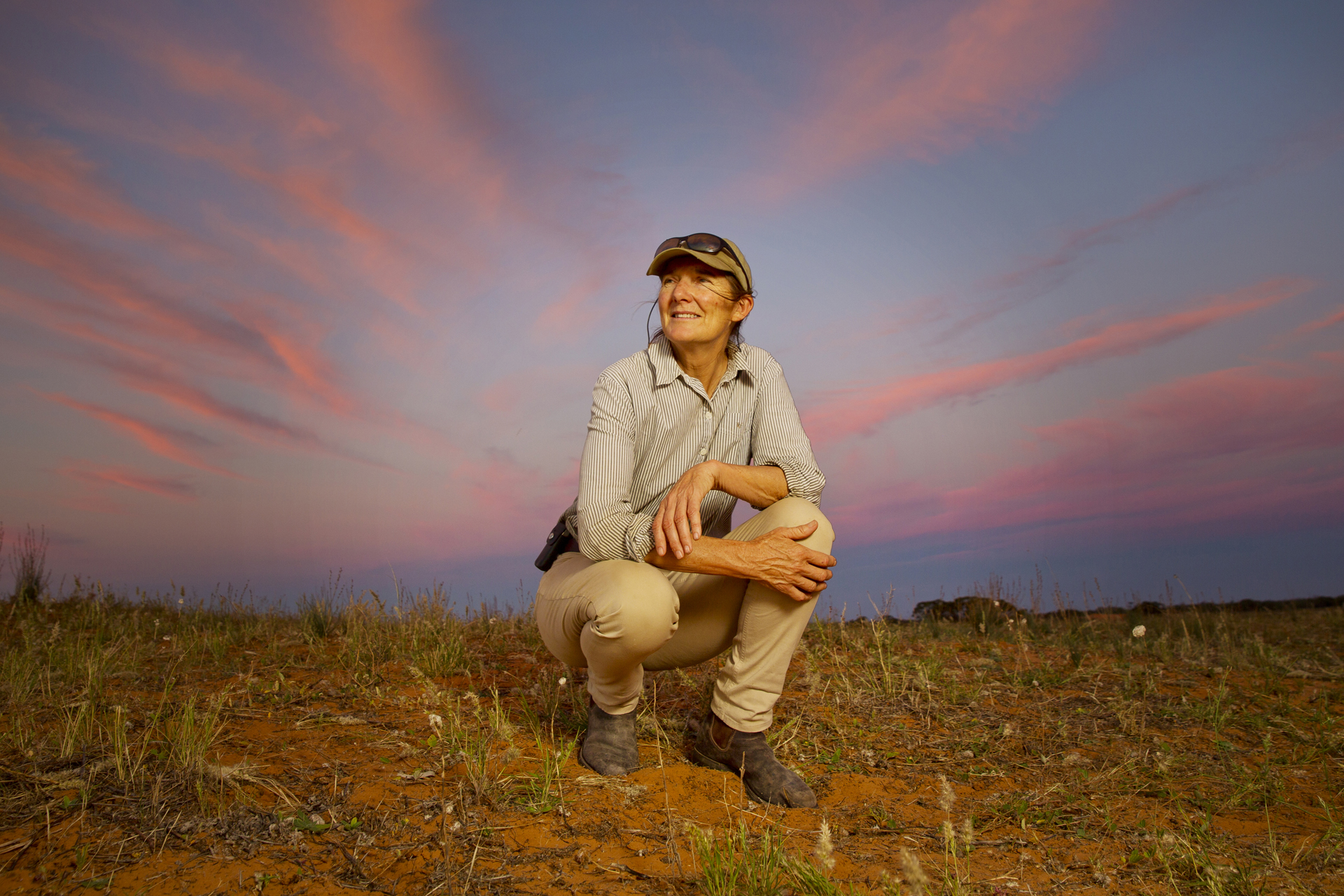 Pastoralist Annabel Walsh, Moorna Station, New South Wales.